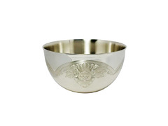 Серебряная ваза для икры Черневой рисунок 40130104А10
